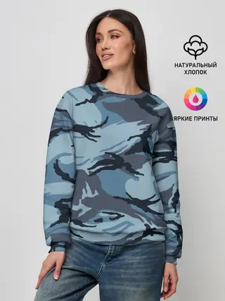 Женский свитшот / Камуфляж Полиции