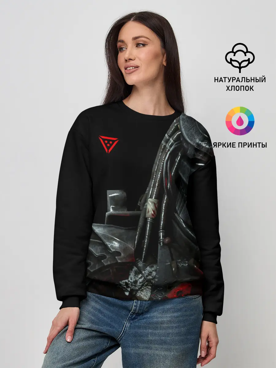 Женский свитшот / PREDATOR: HUNTING GROUNDS.