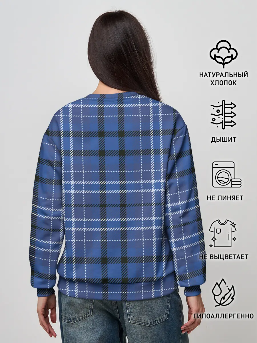 Женский свитшот / Шотландка | Tartan