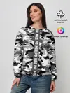 Женский свитшот / Камуфляж МВД Рф