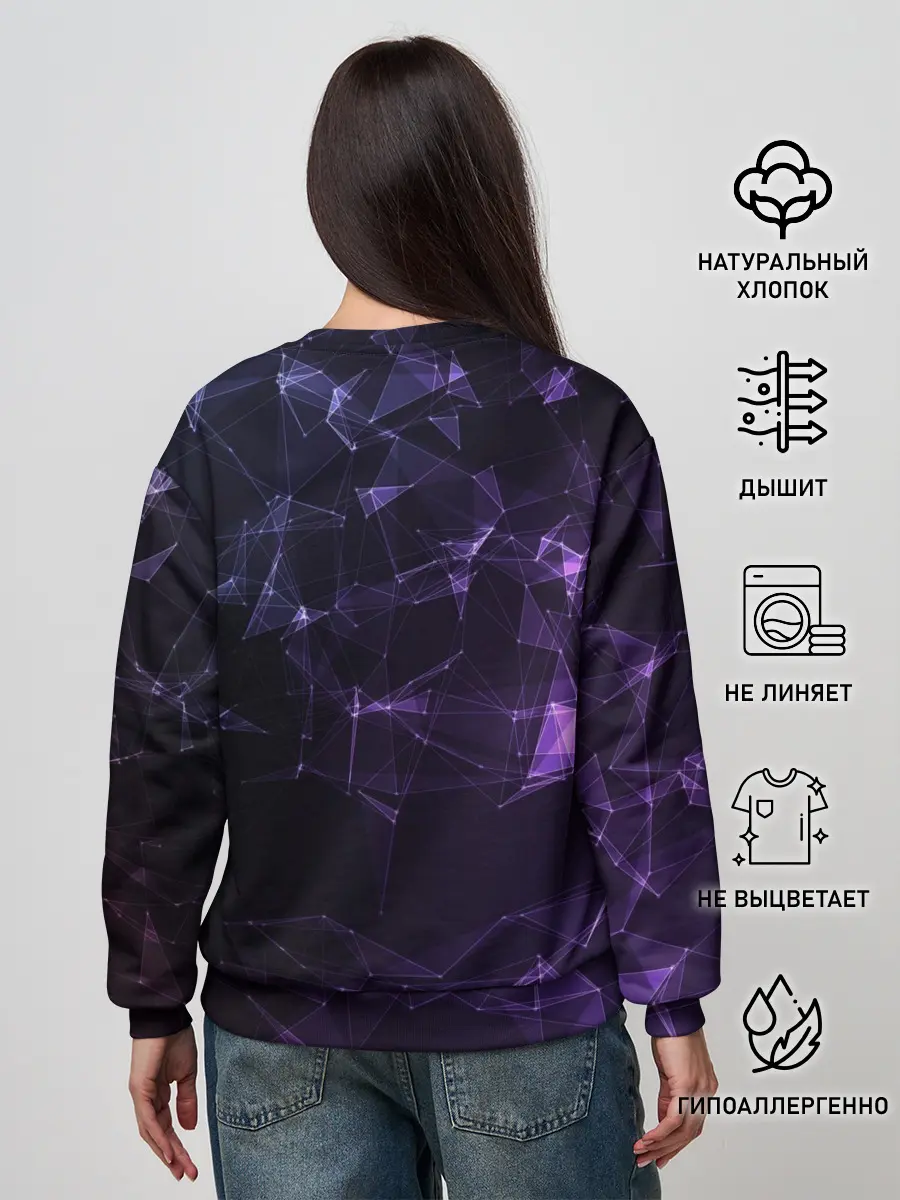 Женский свитшот / Абстракция