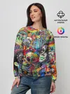 Женский свитшот / Психоделическое искусство