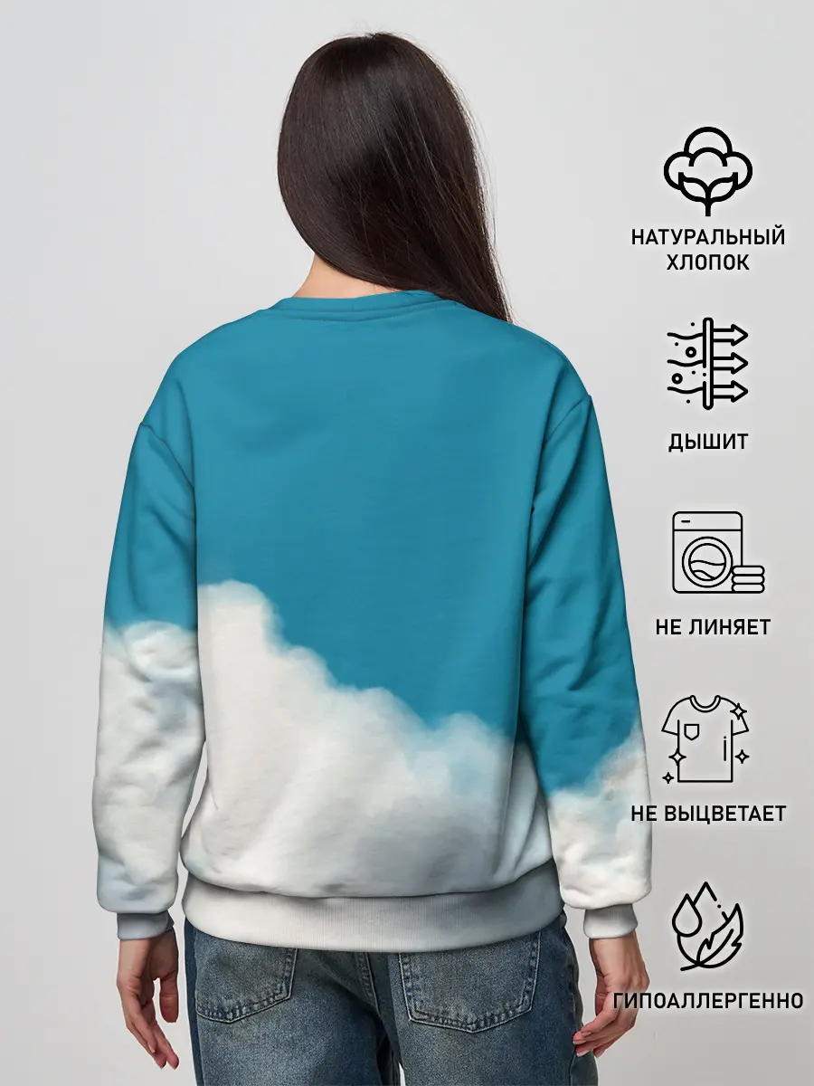 Женский свитшот / Ходячий замок в облаках