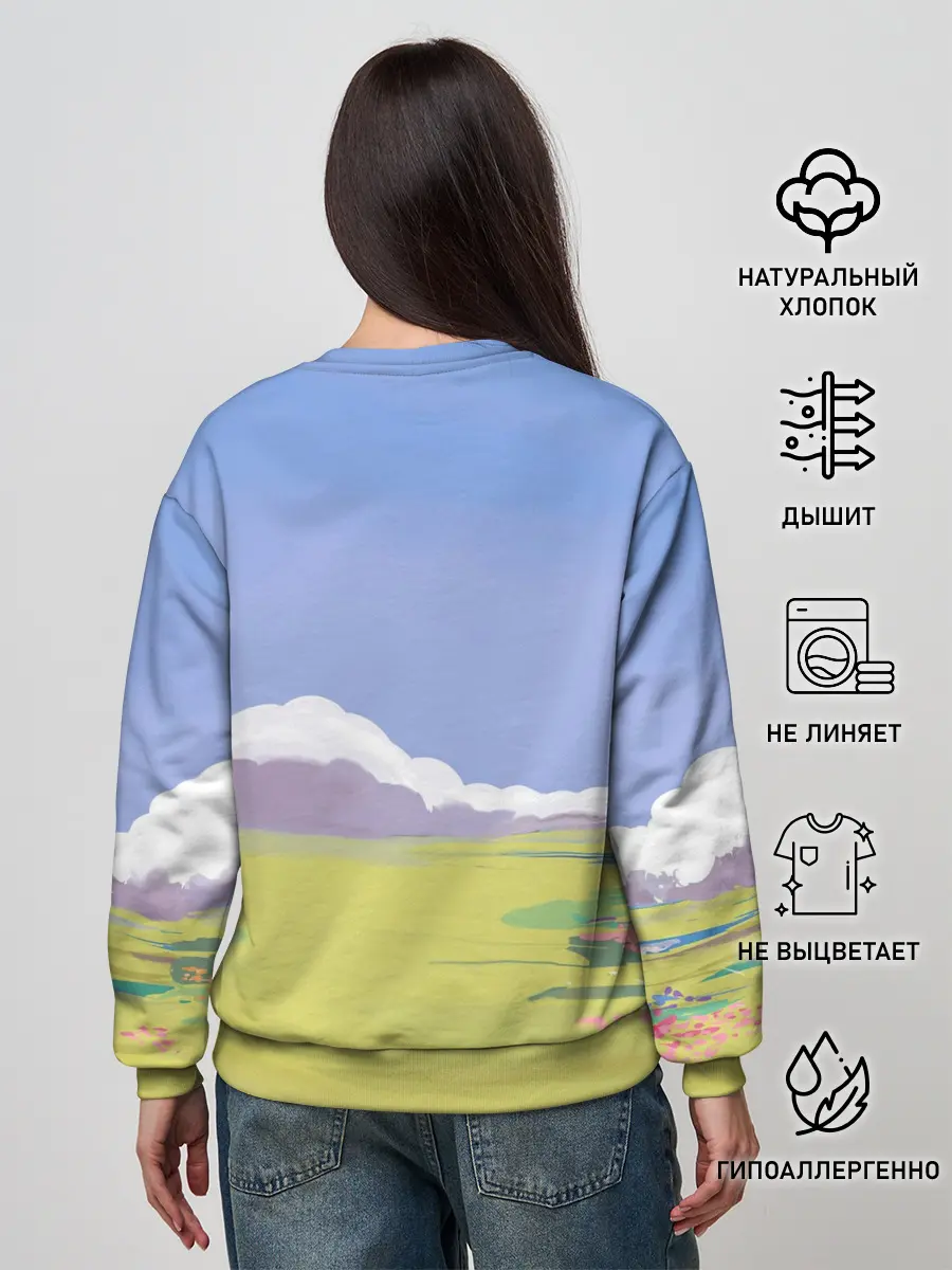 Женский свитшот / Ходячий замок Howl