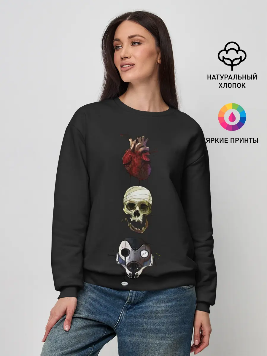Женский свитшот / Love Death and Robots