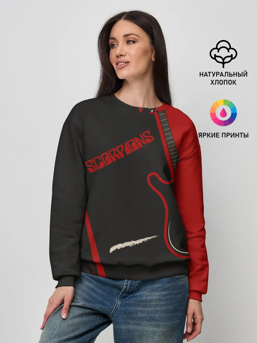 Женский свитшот / Scorpions