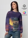 Женский свитшот / To the Moon 3D