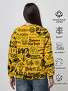 Женский свитшот / ЛОГОТИПЫ РОК ГРУПП