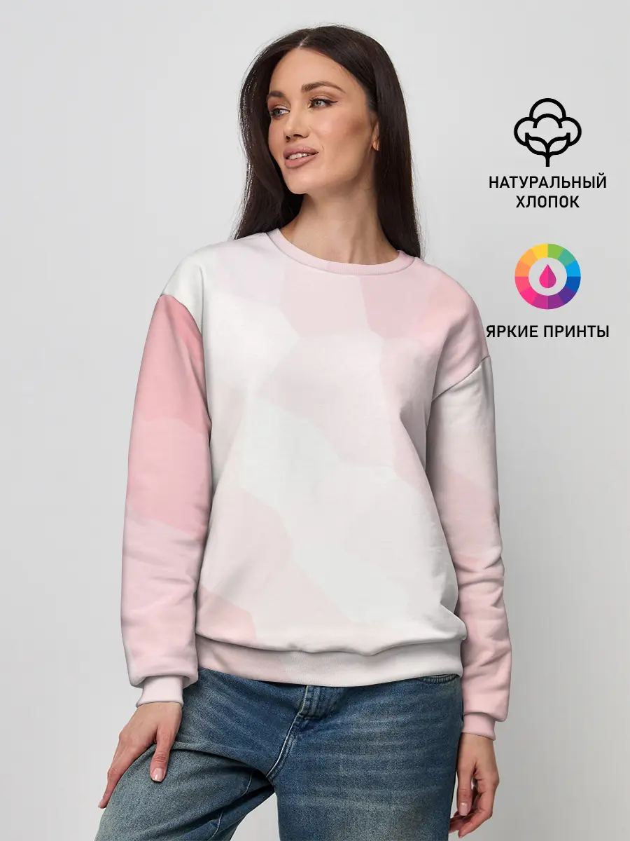 Женский свитшот / Пикси кристаллы