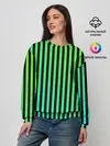 Женский свитшот / Пикси полосы