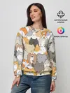 Женский свитшот / Кошачья стая