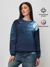 Женский свитшот / Ночное поле