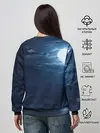 Женский свитшот / Ночное поле