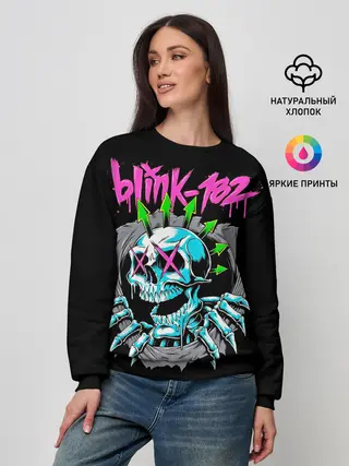 Женский свитшот / Blink-182