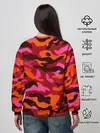 Женский свитшот / CAMOUFLAGE RED
