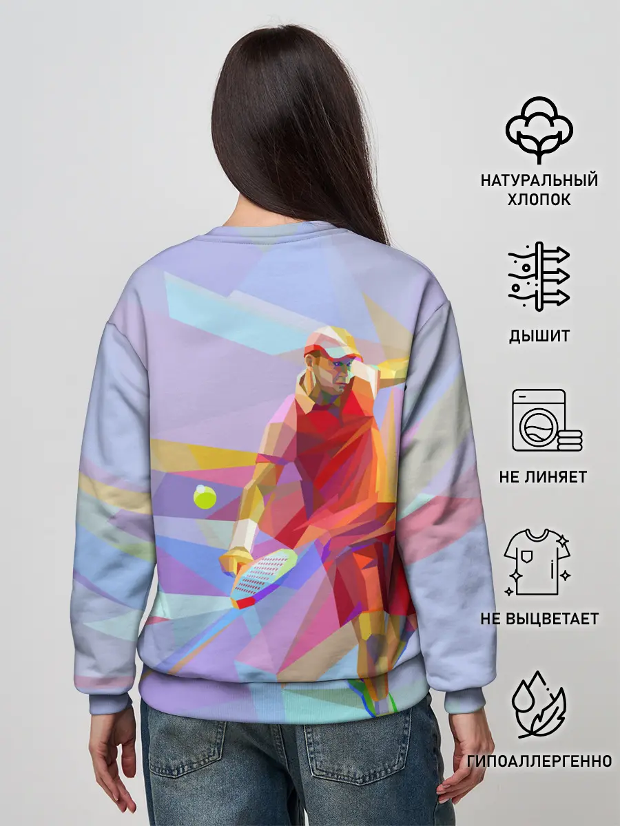 Женский свитшот / Абстракция