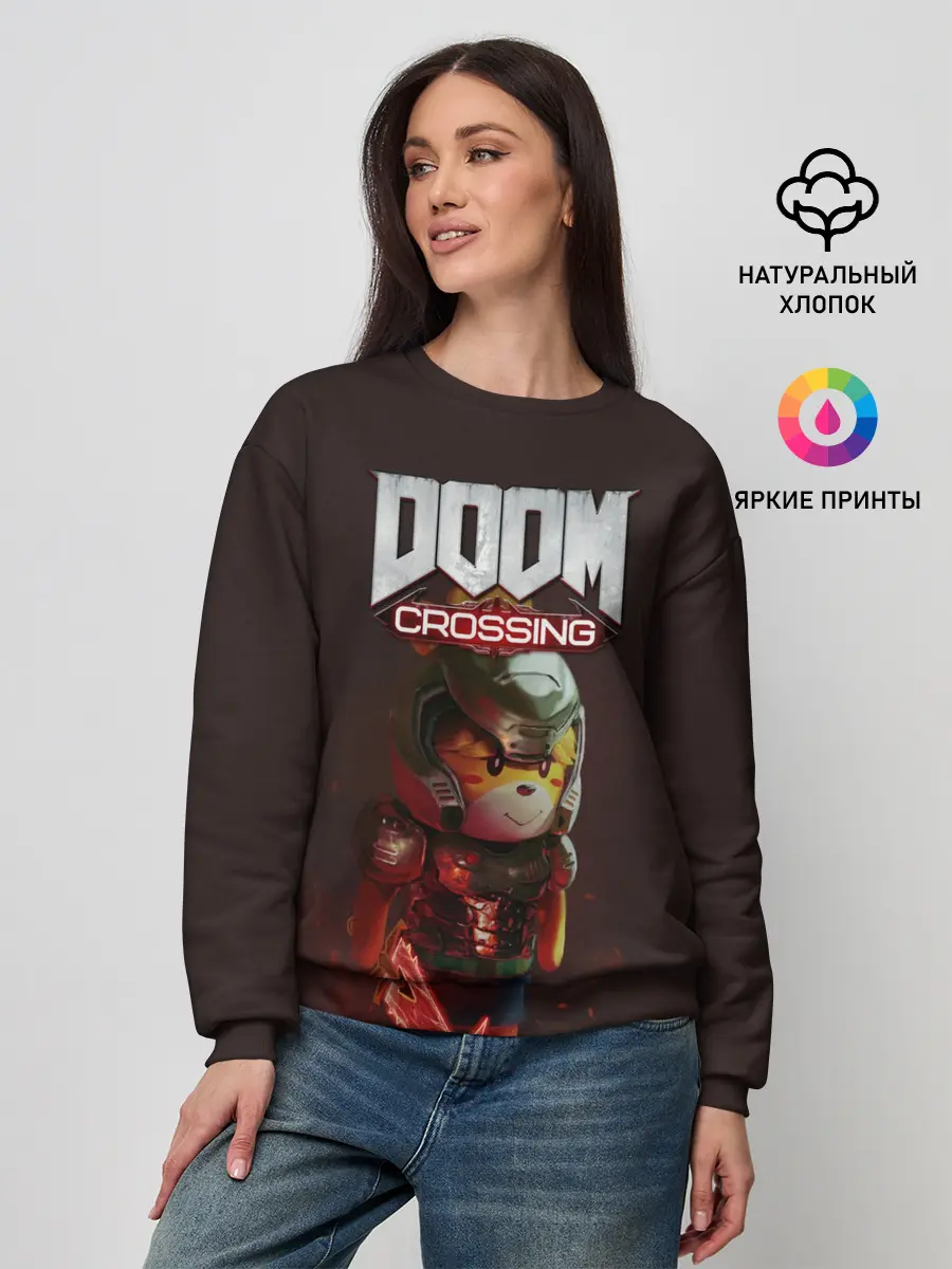 Женский свитшот / Doom Crossing
