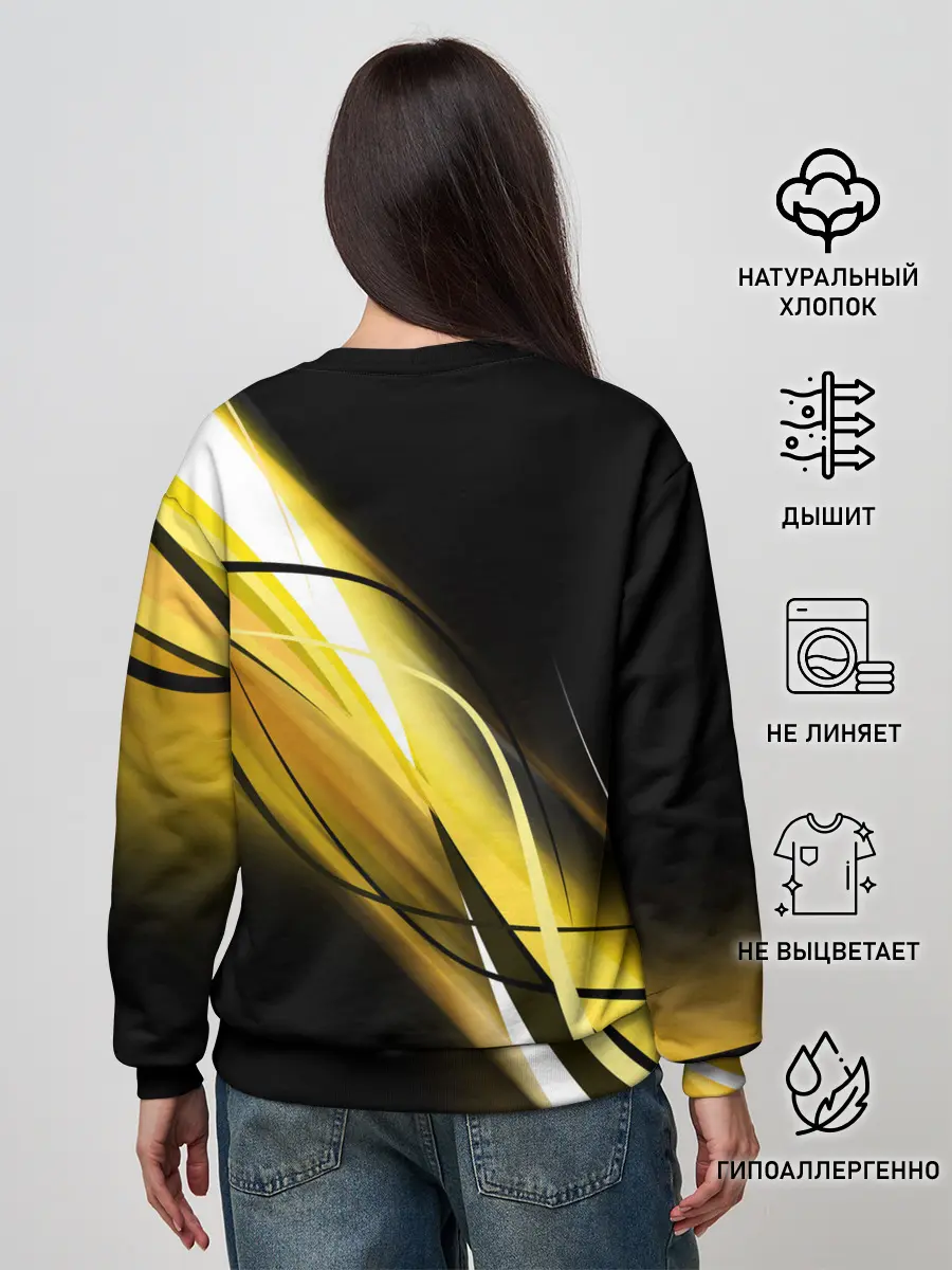 Женский свитшот / GEOMETRY STRIPES