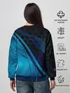 Женский свитшот / ABSTRACT BLUE