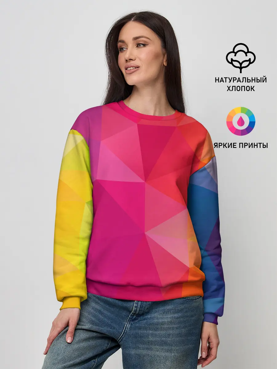 Женский свитшот / ПОЛИСКЕЙП