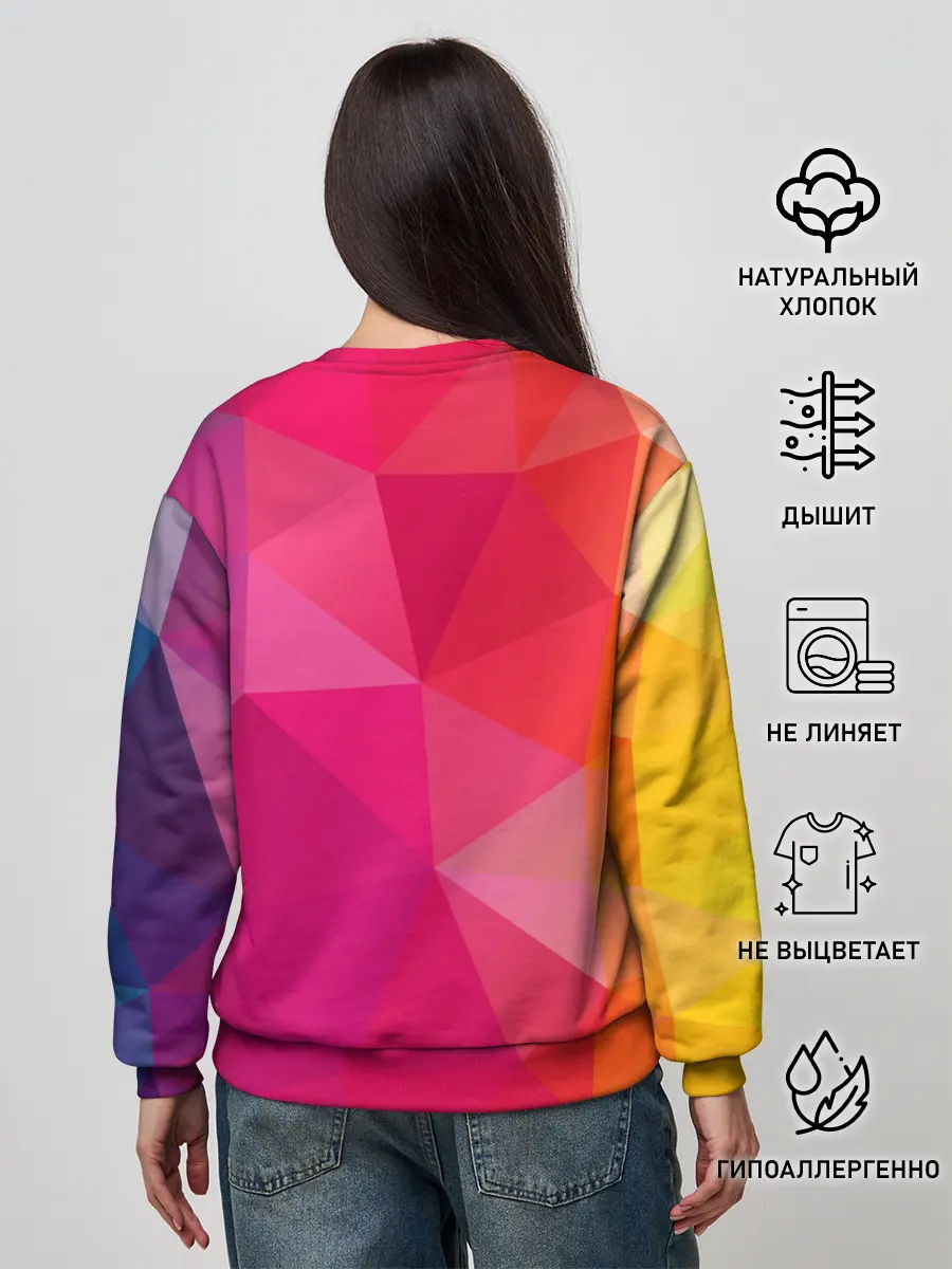 Женский свитшот / ПОЛИСКЕЙП