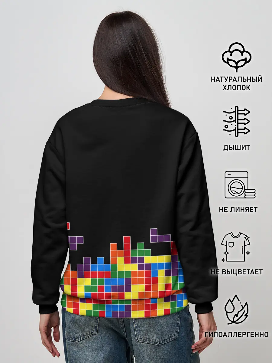 Женский свитшот / ТЕТРИС