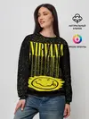 Женский свитшот / Nirvana