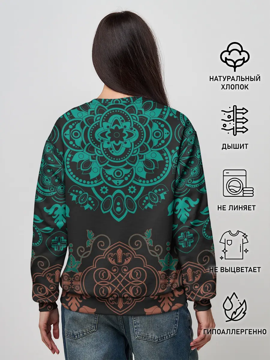 Женский свитшот / кружево