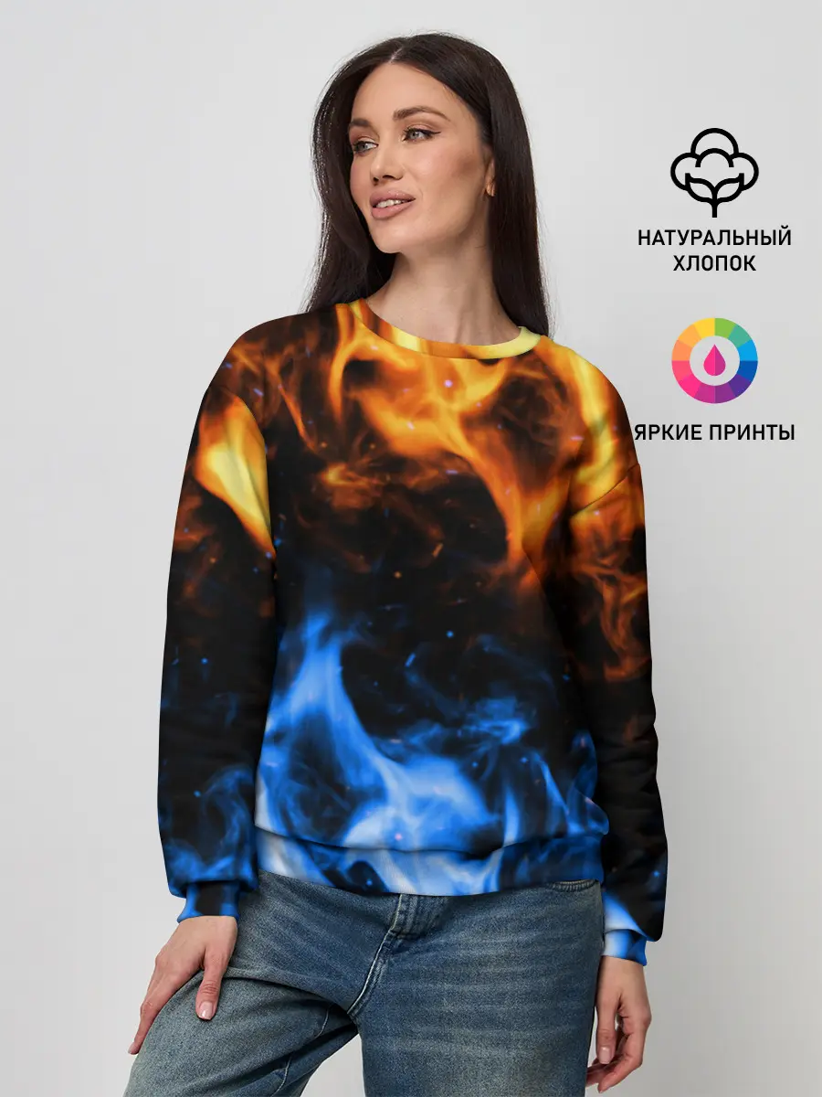 Женский свитшот / БИТВА ОГНЕЙ