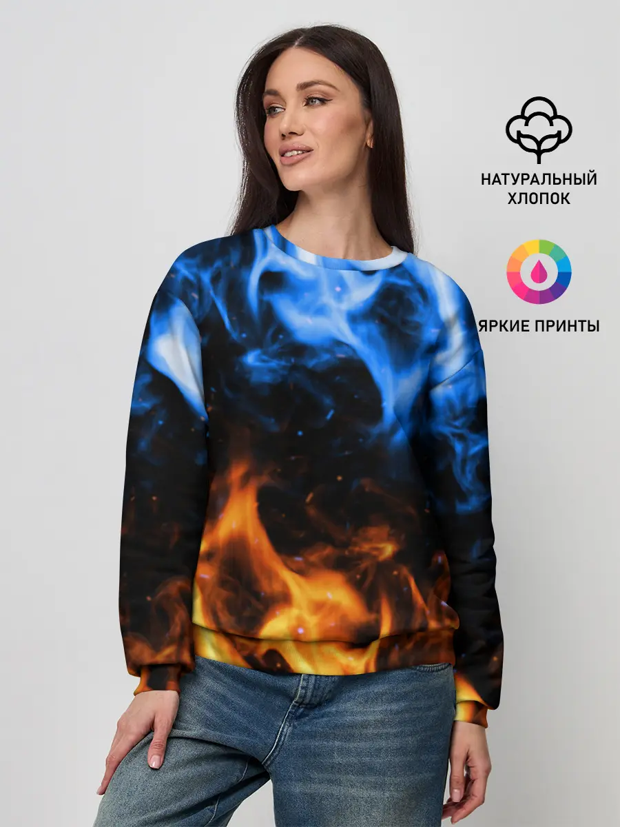 Женский свитшот / БИТВА ОГНЕЙ