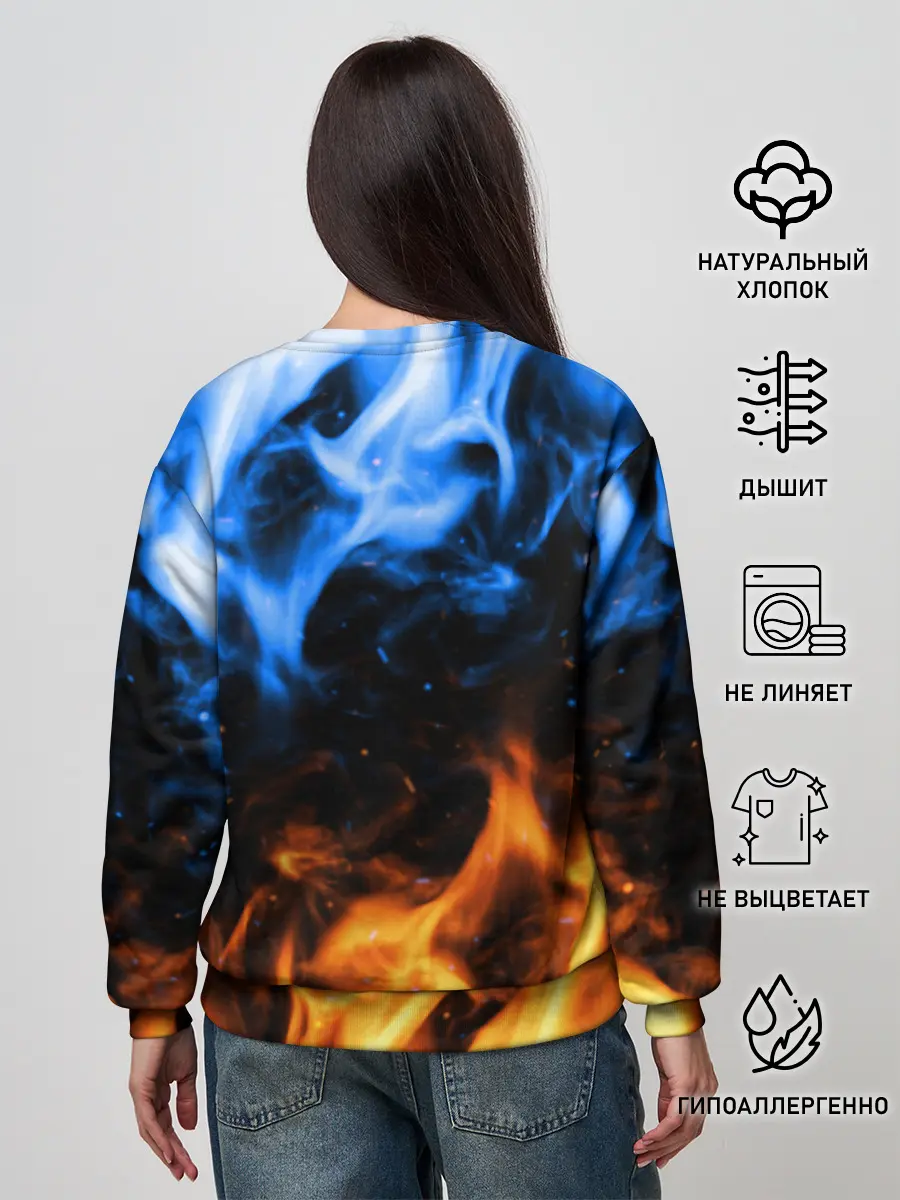Женский свитшот / БИТВА ОГНЕЙ