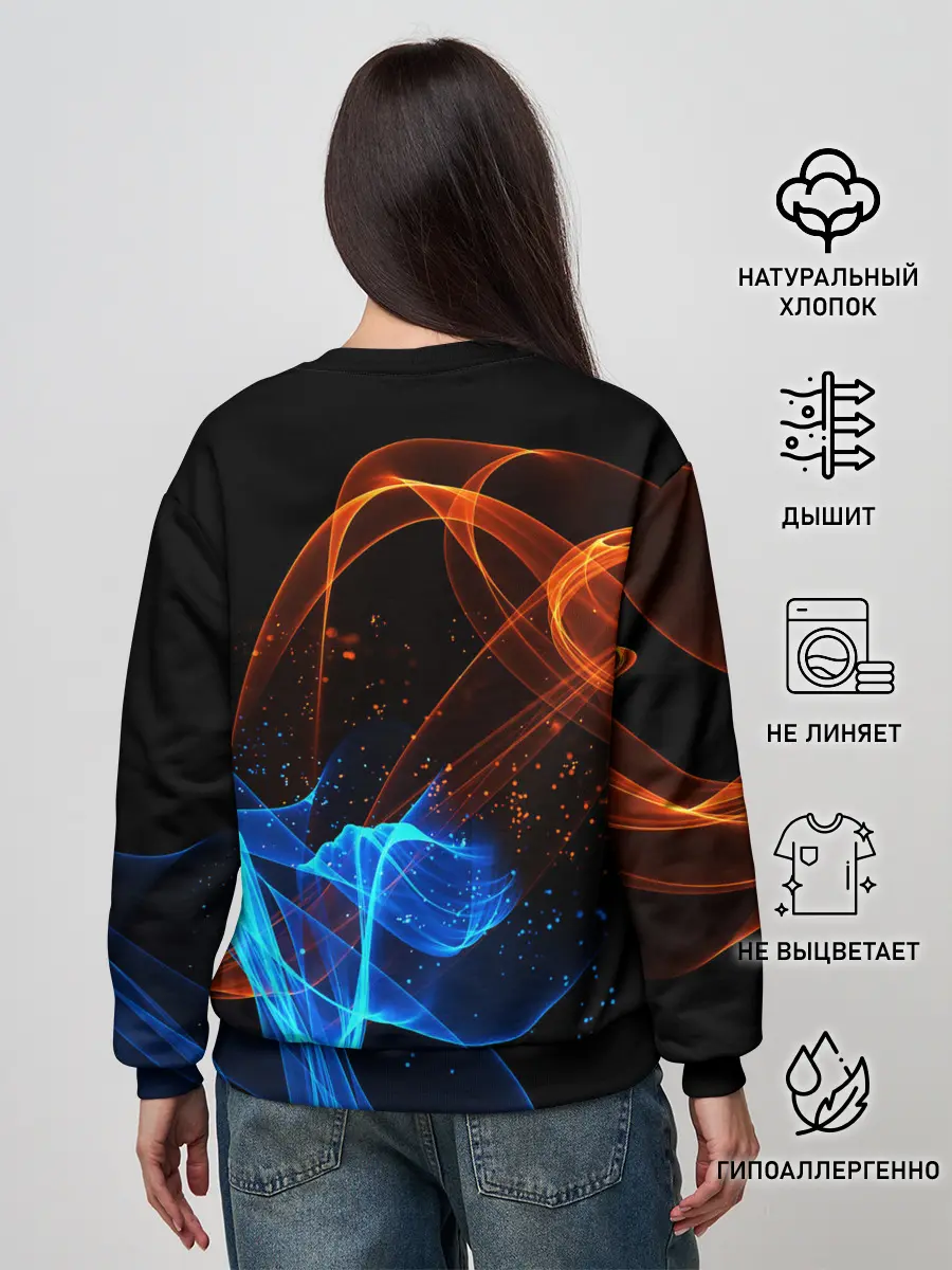 Женский свитшот / БИТВА ОГНЕЙ