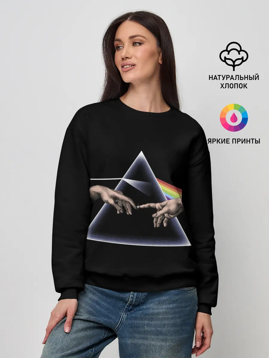 Женский свитшот / The Creation of Adam