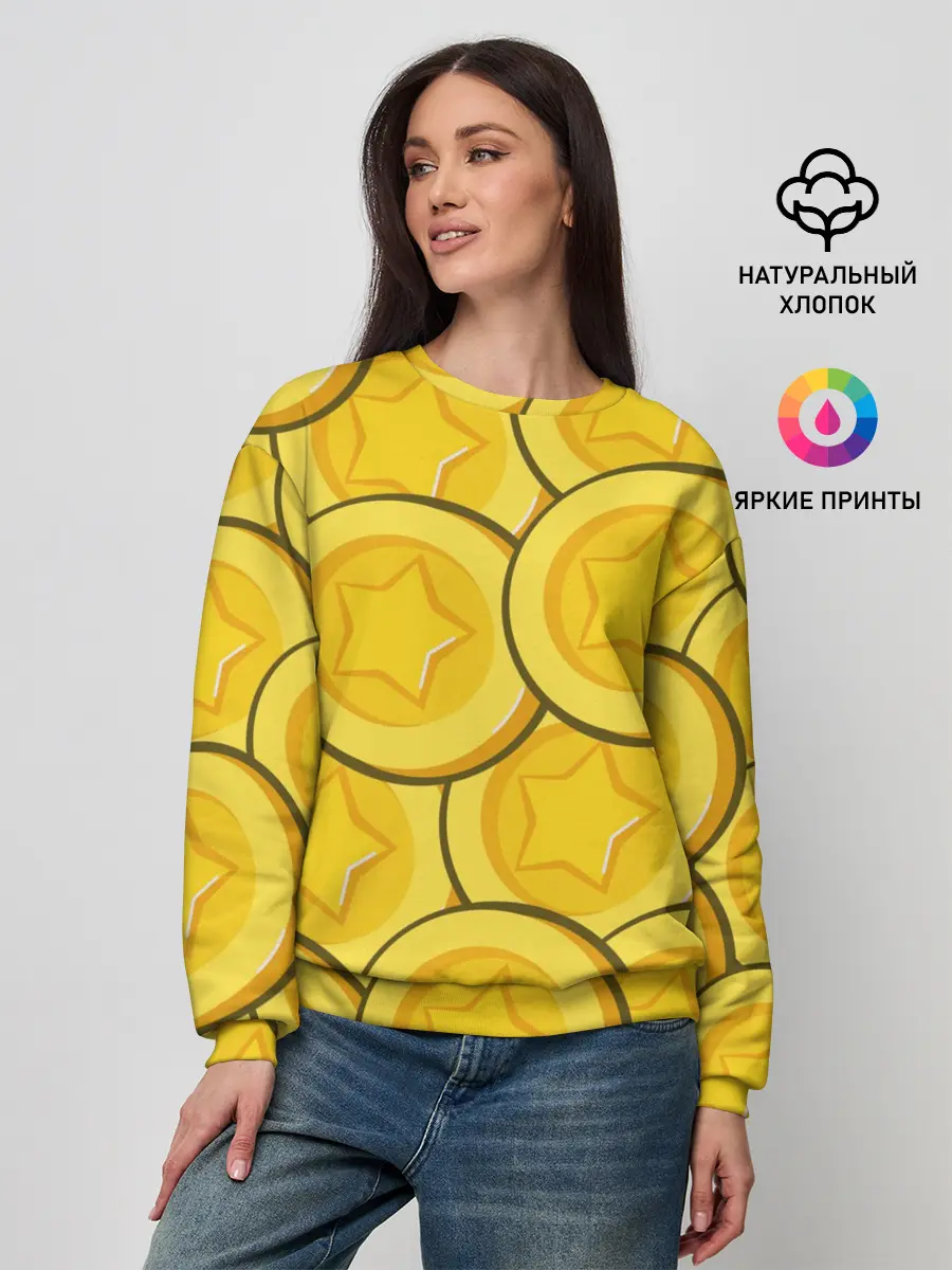 Женский свитшот / МОНЕТКИ