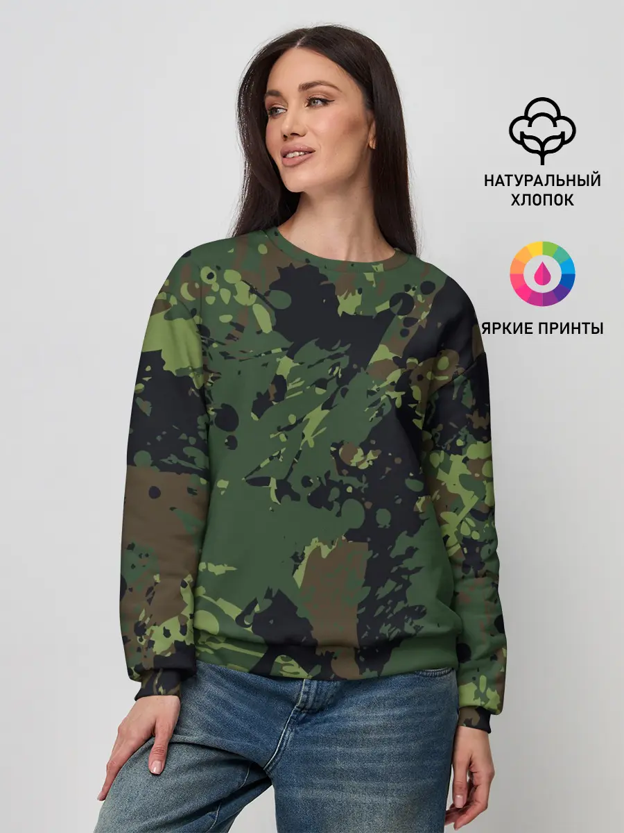 Женский свитшот / МИЛИТАРИ