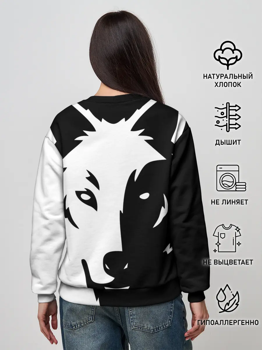 Женский свитшот / Зверь