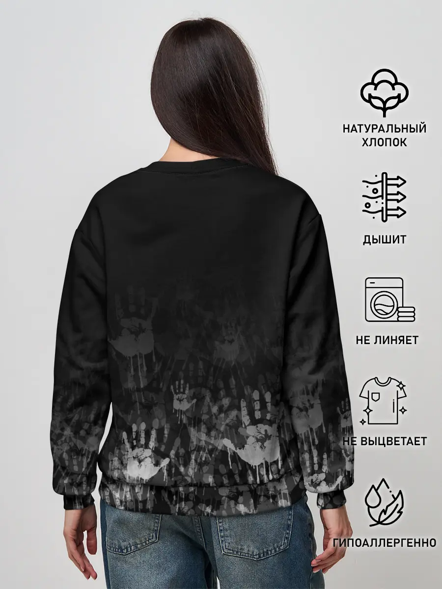 Женский свитшот / nCoV | КОРОНАВИРУС