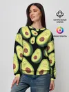 Женский свитшот / Авокадо паттерн