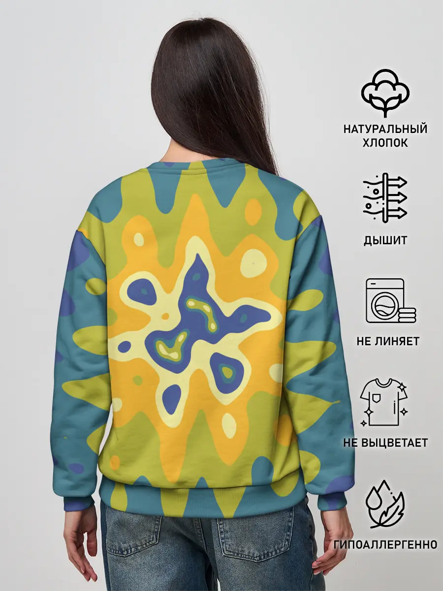 Женский свитшот / Время приключений