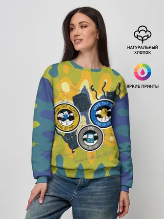 Женский свитшот / Время приключений