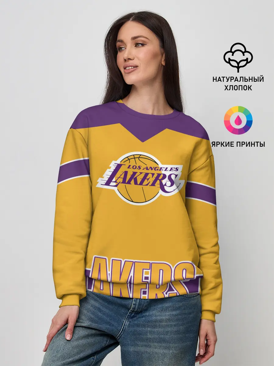 Женский свитшот / Los Angeles Lakers