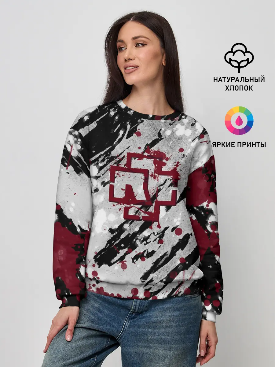 Женский свитшот / Rammstein