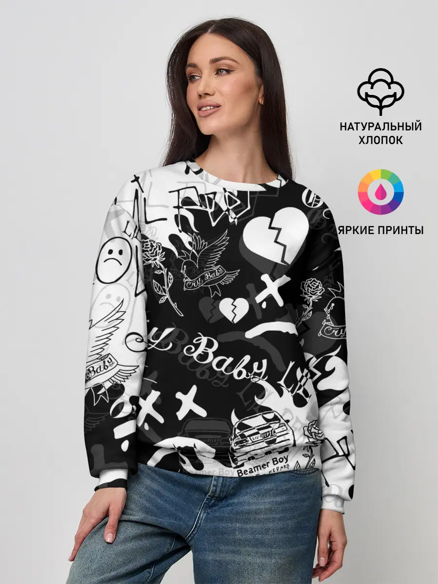 Женский свитшот / LIL PEEP