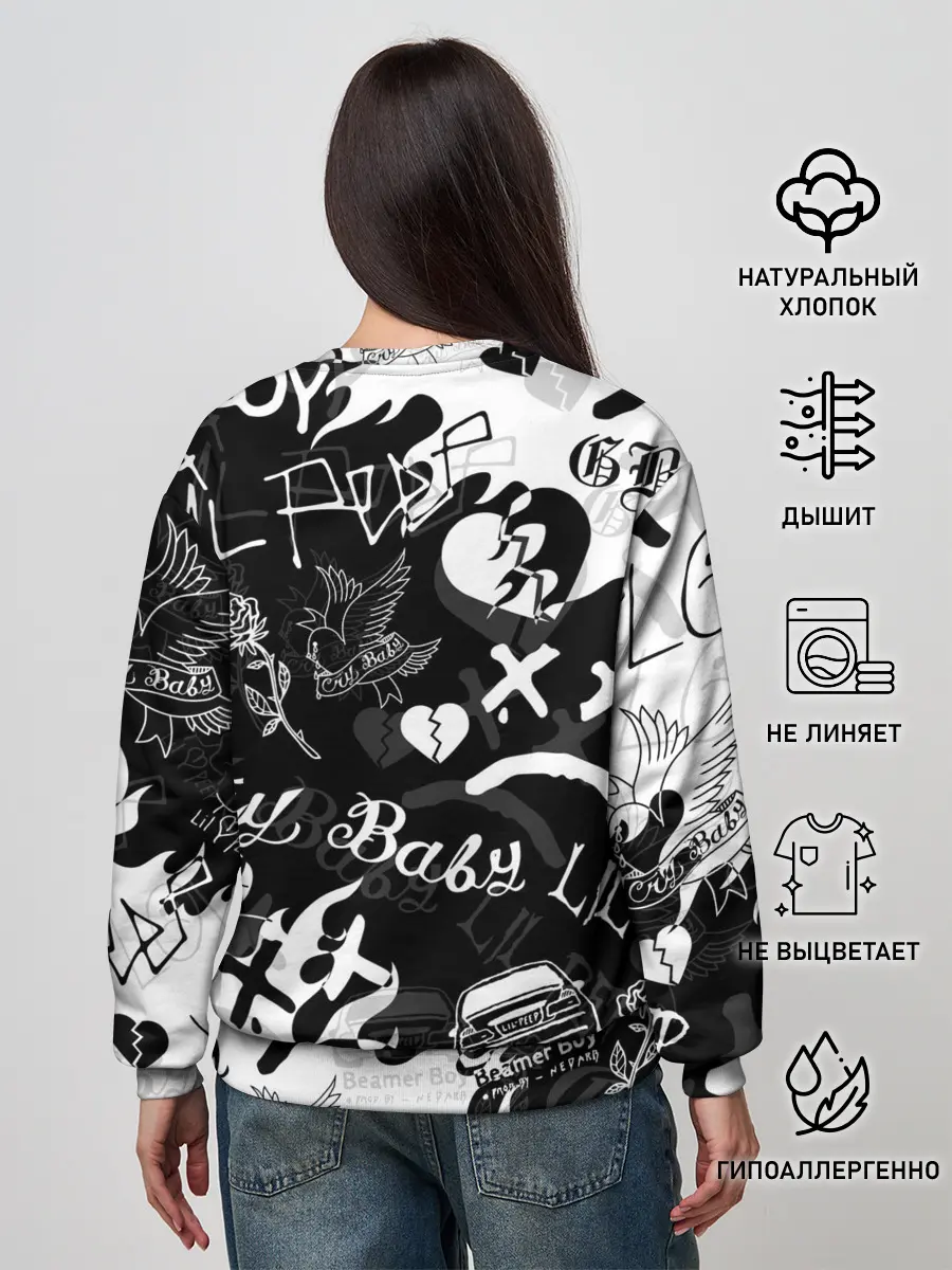 Женский свитшот / LIL PEEP