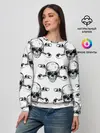 Женский свитшот / Череп и кости