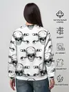 Женский свитшот / Череп и кости