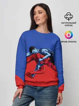 Женский свитшот / Борьба