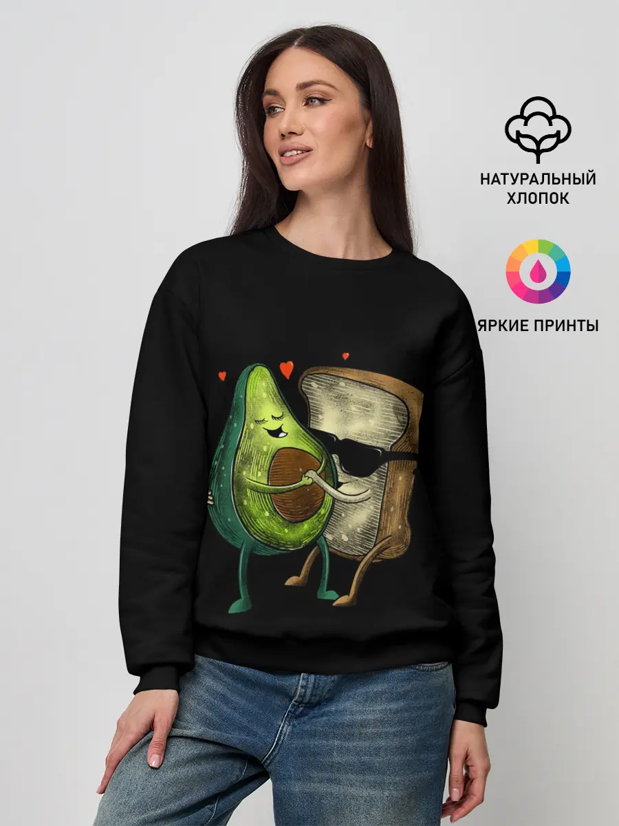 Женский свитшот / Love