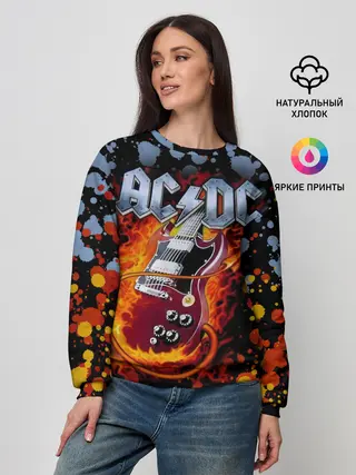 Женский свитшот / AC/DC