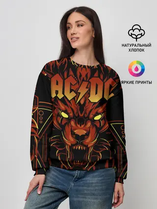 Женский свитшот / AC/DC